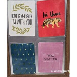 4 Pack Motivational  fridge  magnets Lot J